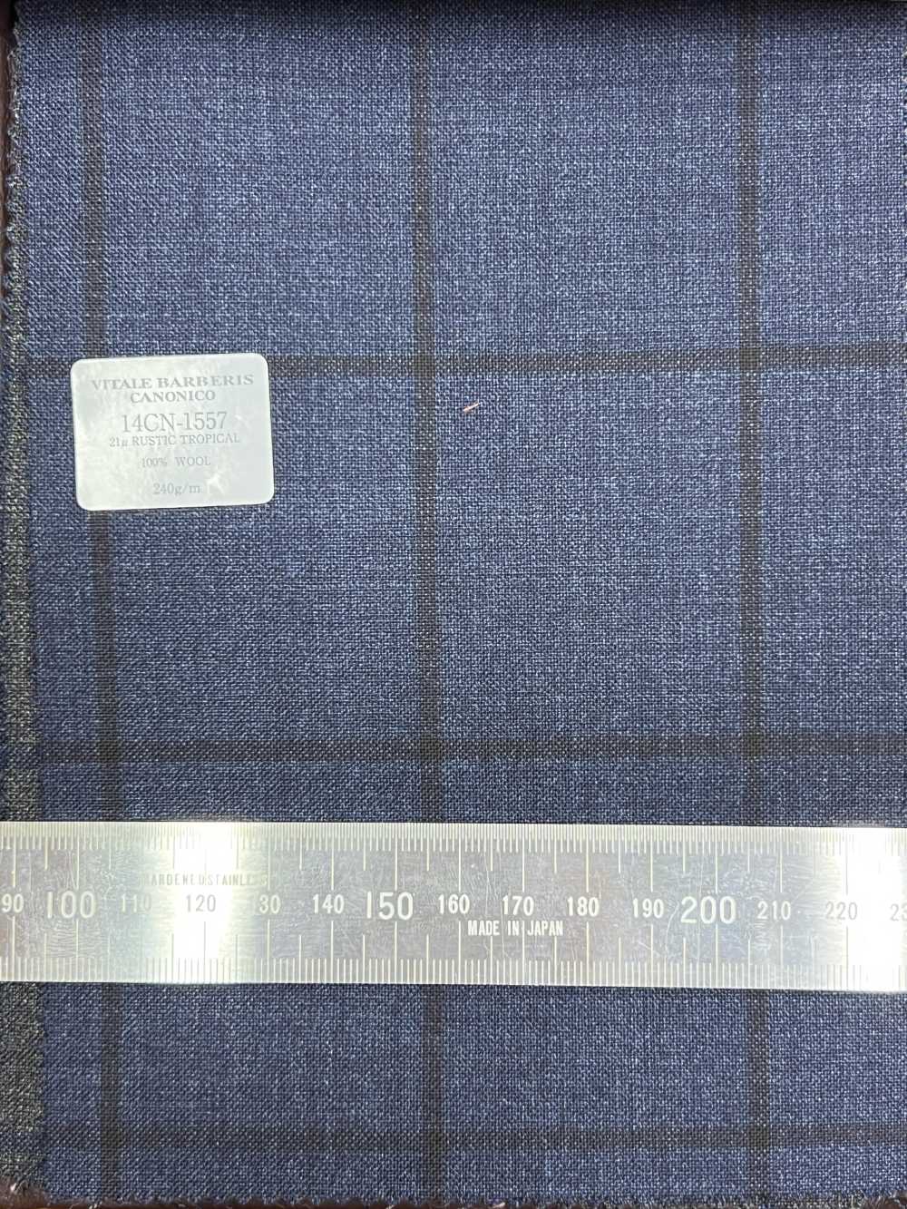 14CN1557 CANONICO Standard 21μ RUSTIC TROPICAL Cristal Azul[Textil] CANÓNICO