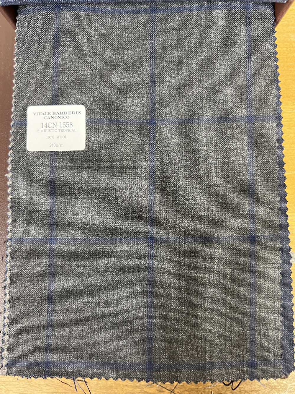 14CN1558 CANONICO 21μ RUSTIC TROPICAL Cristal Gris Oscuro[Textil] CANÓNICO