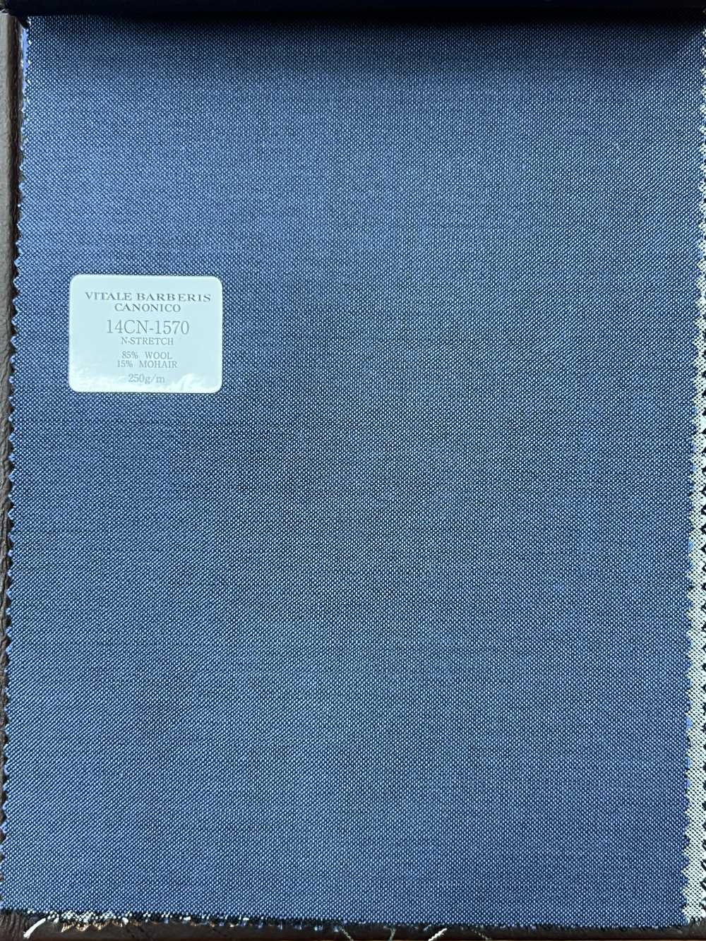 14CN1570 CANONICO N-STRETCH W/85 M15 Azul Sin Patrón[Textil] CANÓNICO