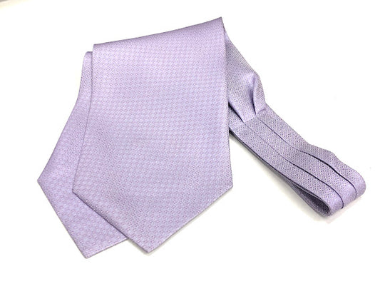 AS-112 Corbata Ascot De Seda Japonesa Morada Con Purpurina[Accesorios Formales] Yamamoto(EXCY)