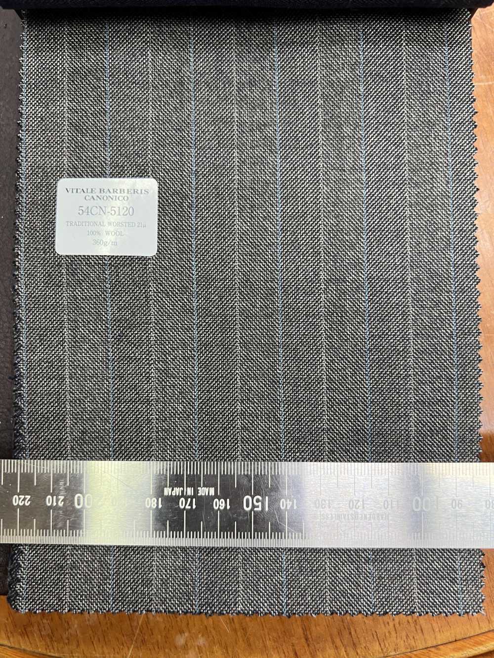 54CN5120 CANONICO TRADITIONAL WORSTED 21μ Raya Alternada Marrón Claro[Textil] CANÓNICO