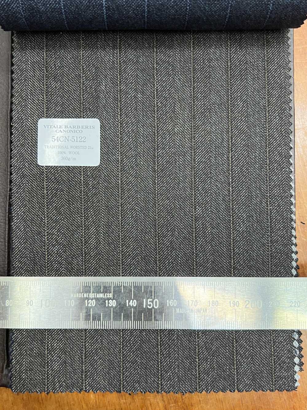 54CN5122 CANONICO TRADITIONAL WORSTED 21μ Marrón Espiga[Textil] CANÓNICO