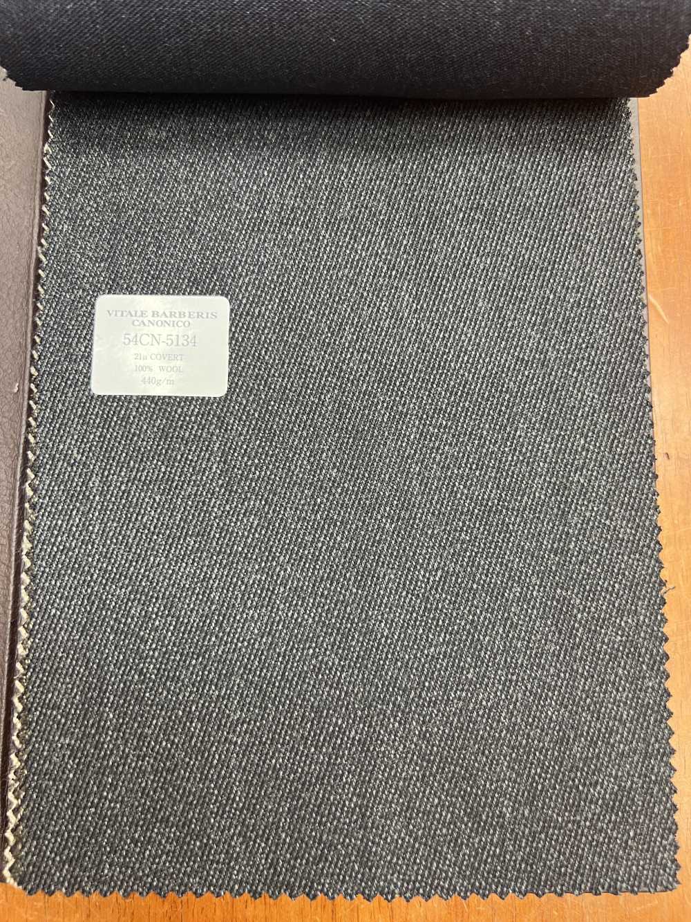 54CN5134 CANONICO 21μ COVERT Gris Oscuro Sin Patrón[Textil] CANÓNICO