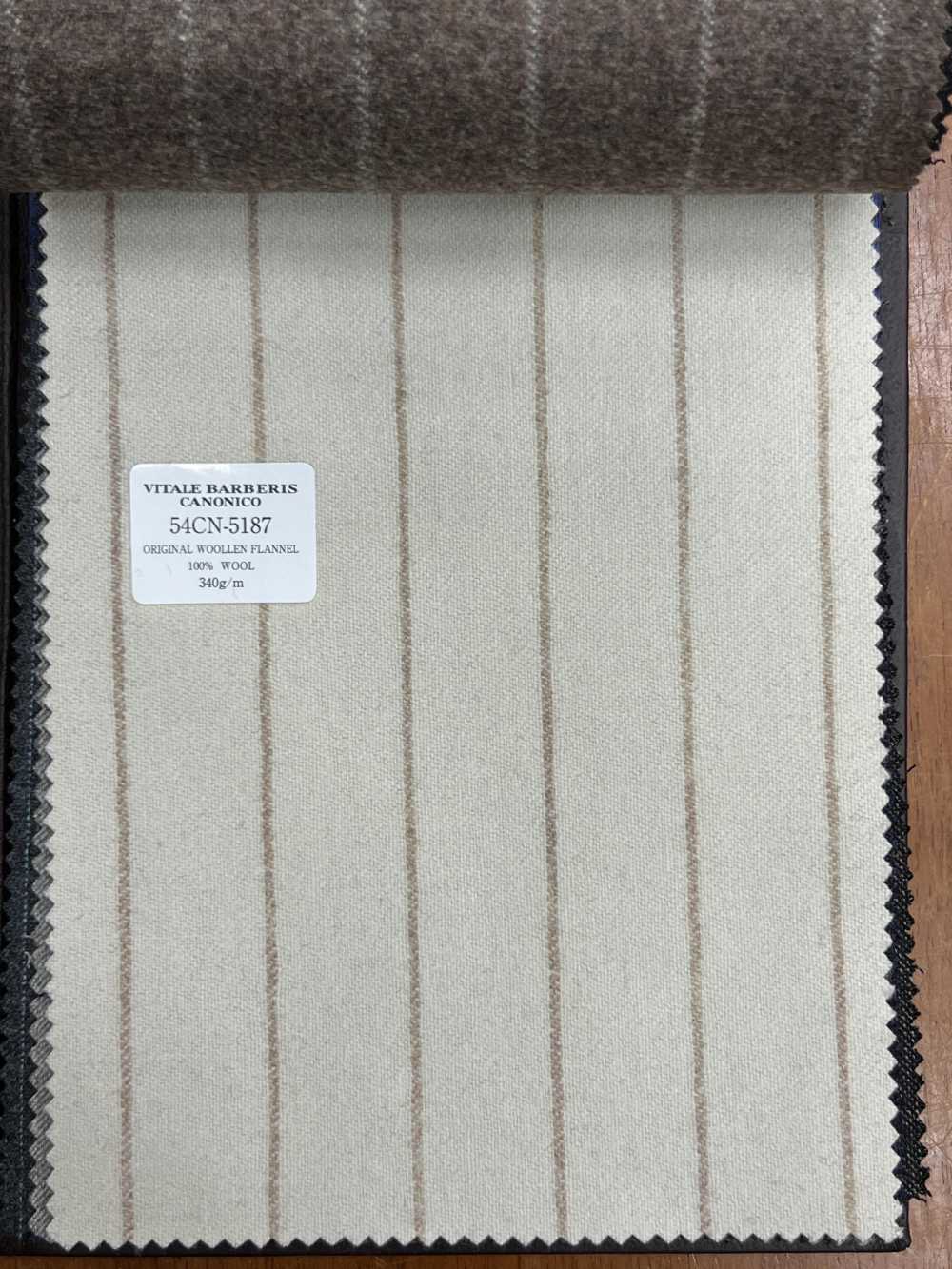 54CN5187 FRANELA DE LANA ORIGINAL CANONICO Beige[Textil] CANÓNICO