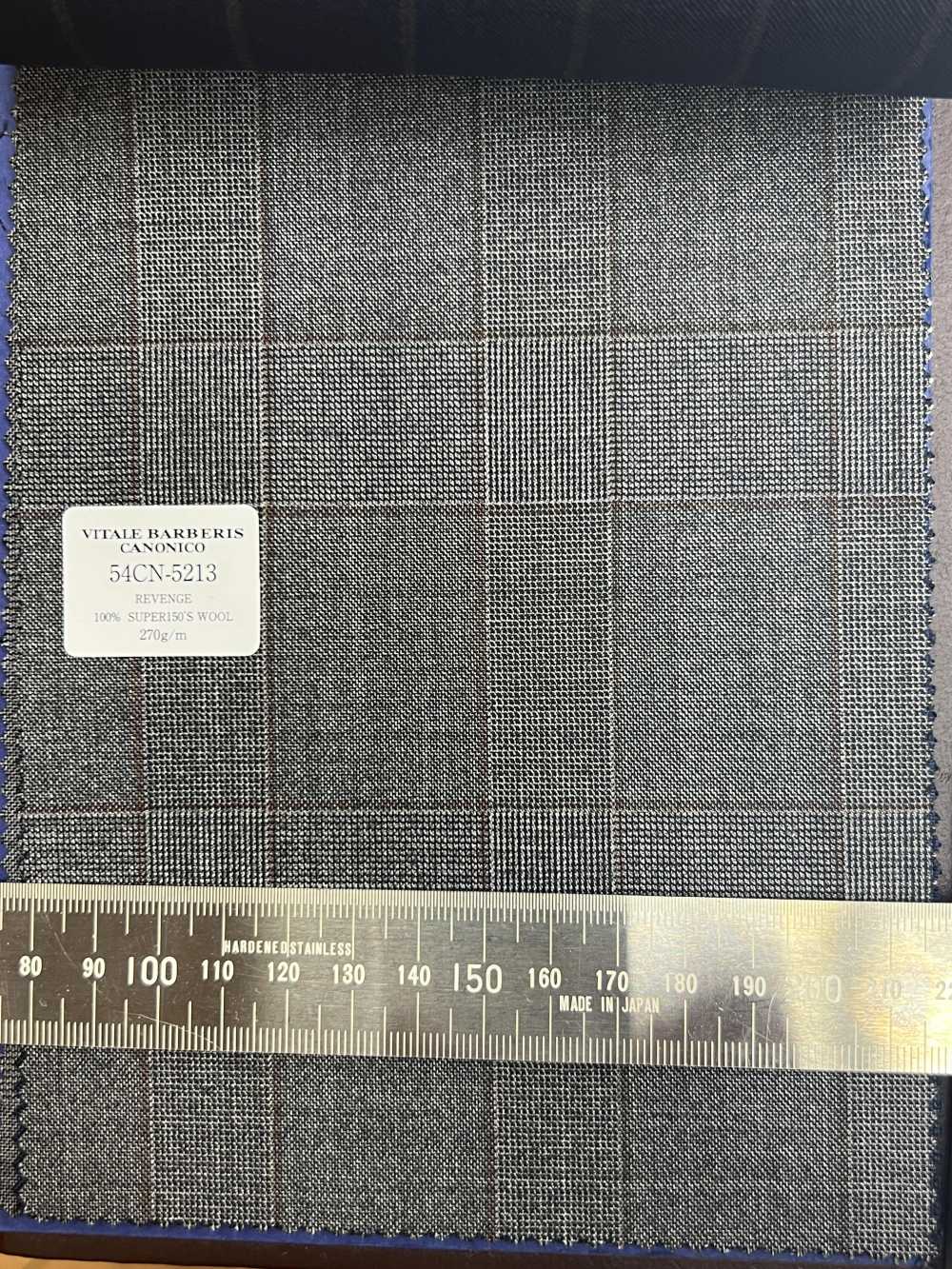 54CN5213 CANONICO Super150' Rosca única Con 100 REVENGE Gris[Textil] CANÓNICO
