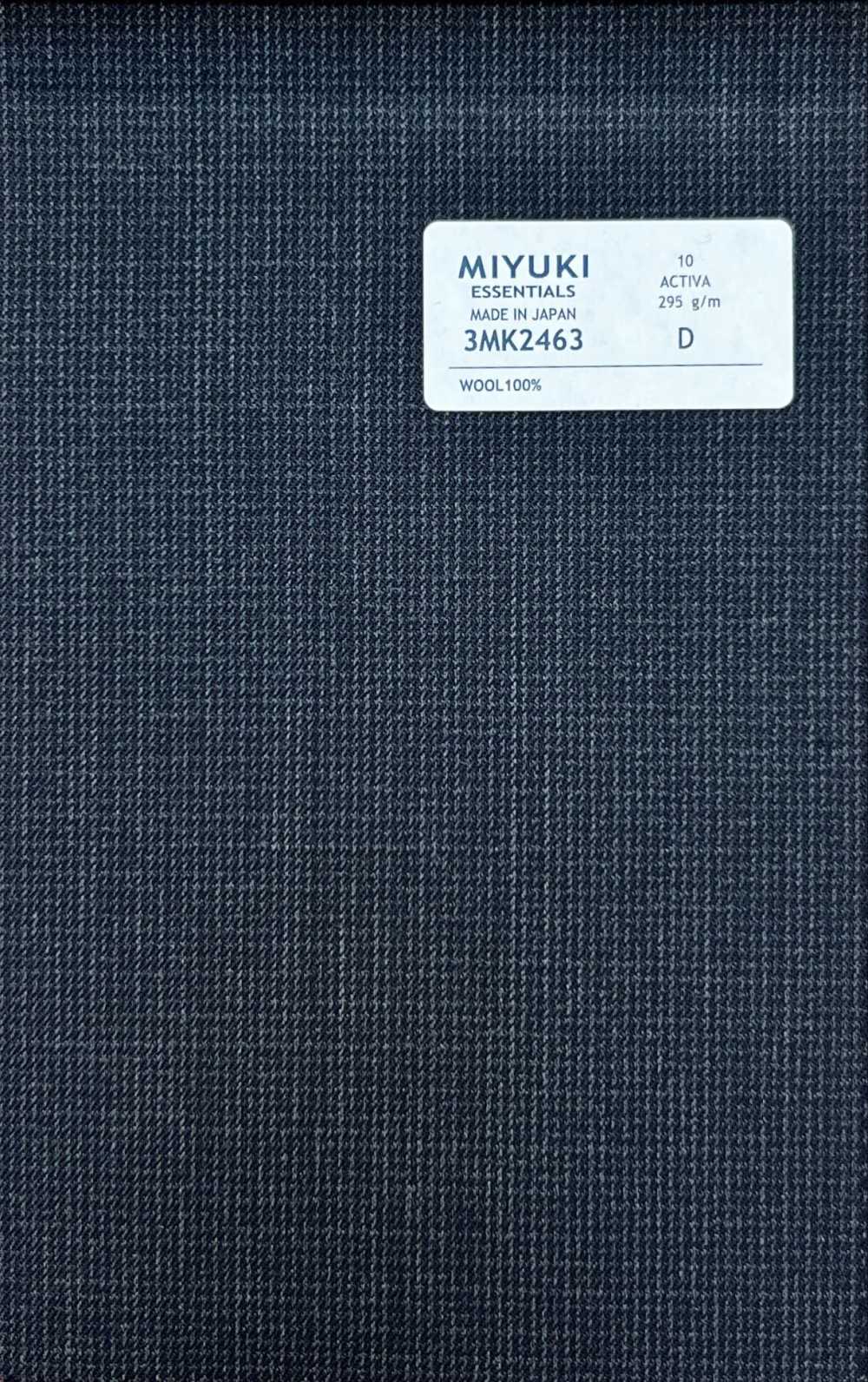 3MK2463 ESENCIALES ACTIVA Gris Cielo Carbón[Textil] Fábricas De Lana Miyuki