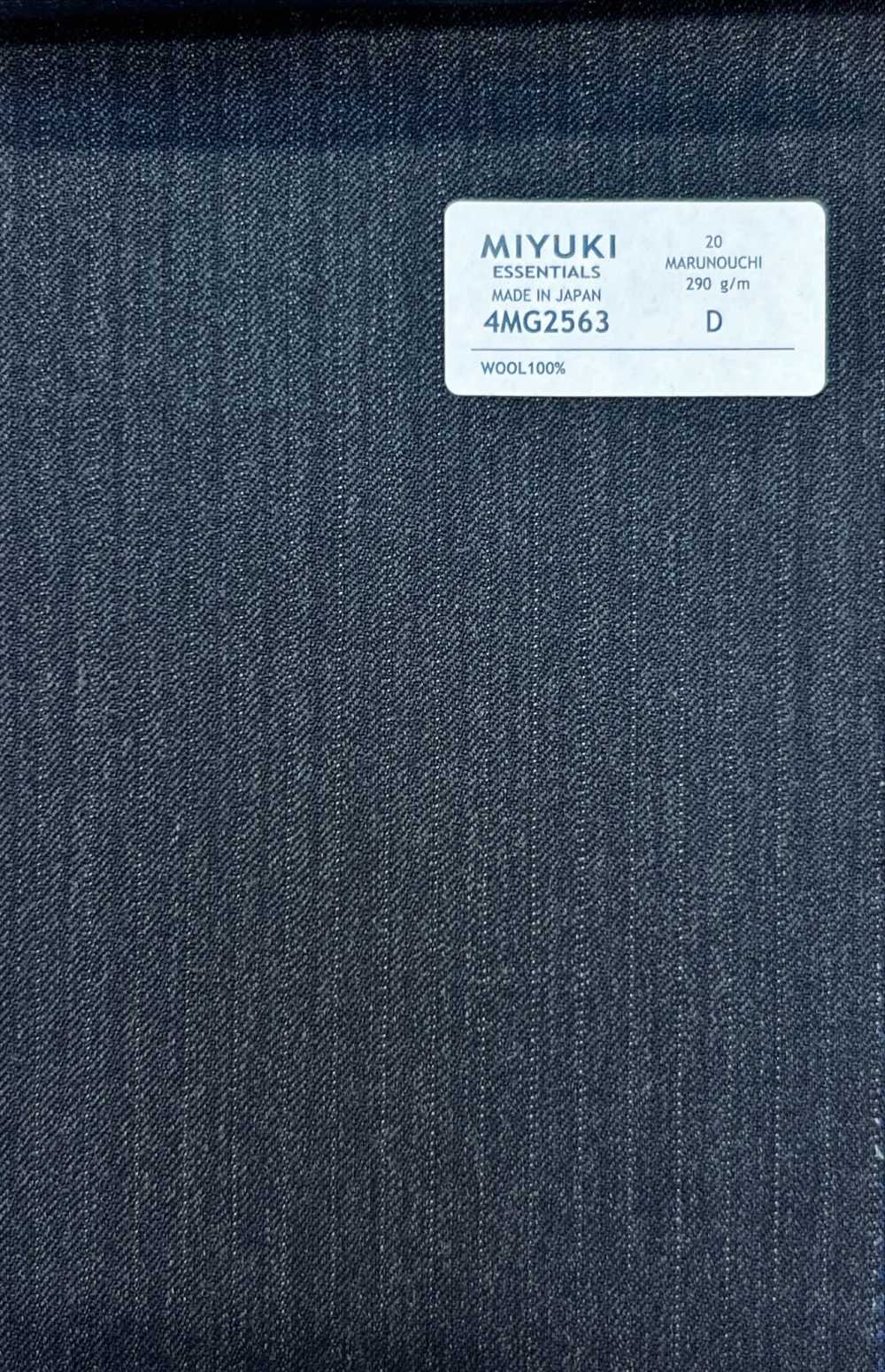 4MG2563 ESENCIALES MARUNOUCHI Gris Cielo Carbón[Textil] Fábricas De Lana Miyuki