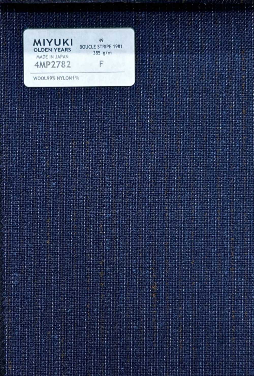 4MP2782 ESENCIALES BOUCLE RAYA 1981 Azul Marino[Textil] Miyuki Keori (Miyuki)