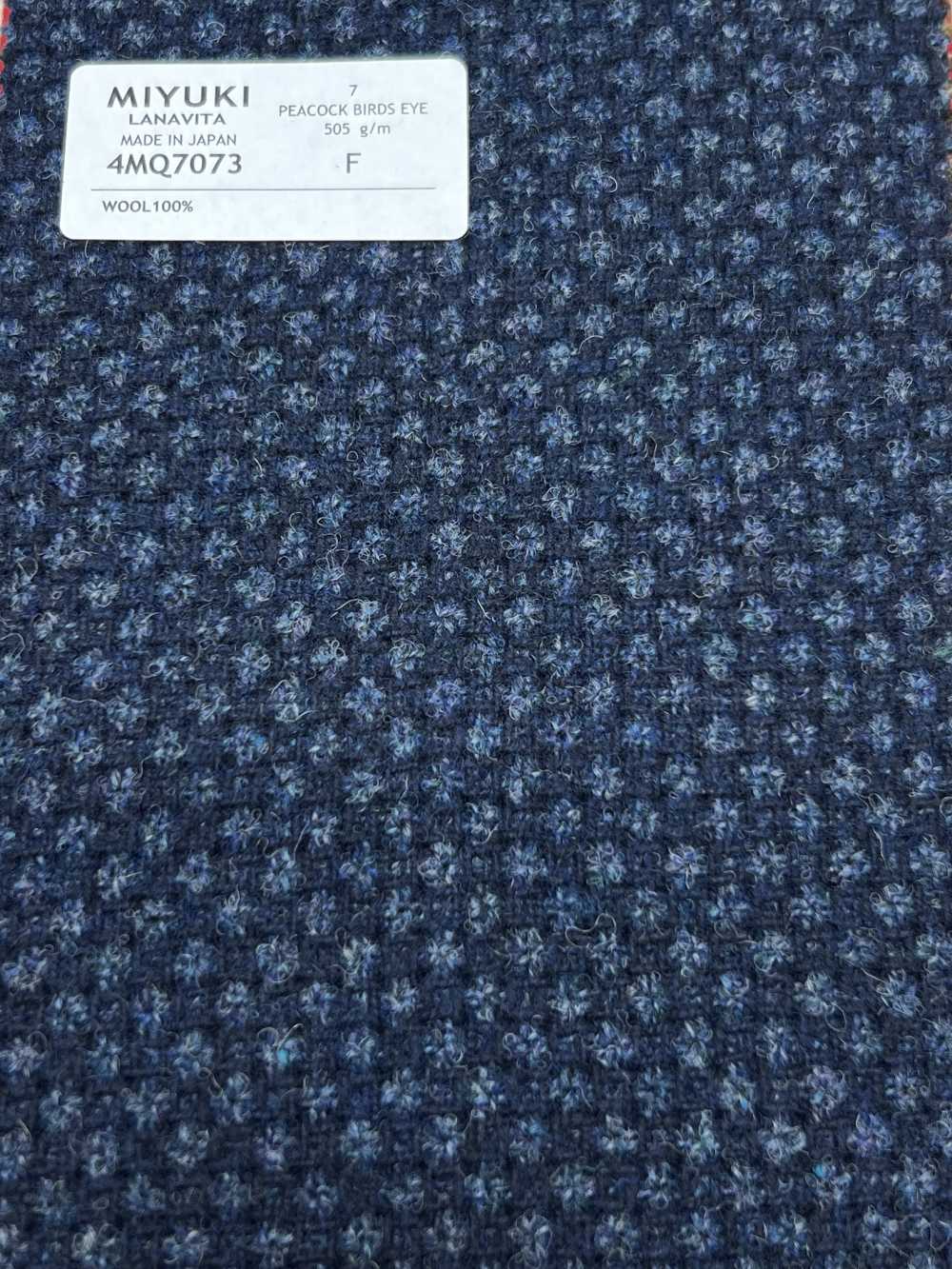 4MQ7073 VARAIETES PAVO REAL OJO DE PÁJARO Azul Marino[Textil] Miyuki Keori (Miyuki)