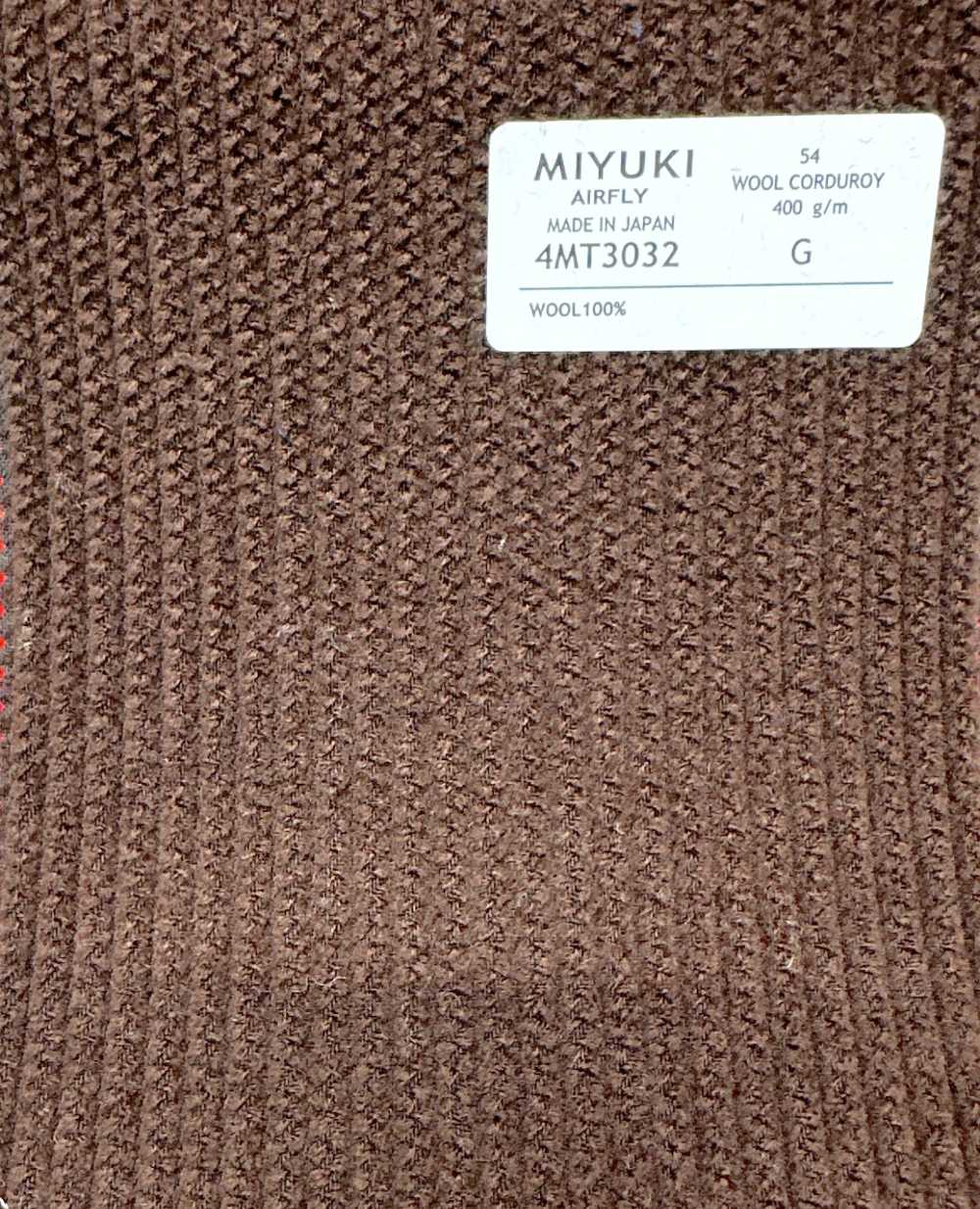 4MT3032 PANA DE LANA VARAIETES Marrón Medio[Textil] Miyuki Keori (Miyuki)