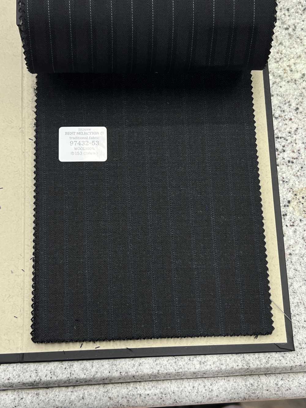 97432 Trajes De TEJIDO TRADICIONAL, Multimaterial, Negro, Rayas[Textil] Compañía Kunishima Co., Ltd.