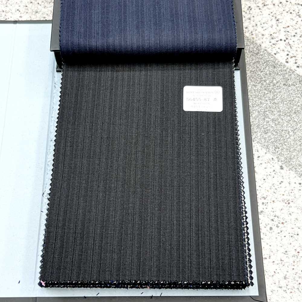 56455-87 25SS MEJOR SELECCIÓN [N-STRETCH] Rayas Alternas Marrones N-Stretch[Textil] Compañía Kunishima Co., Ltd.