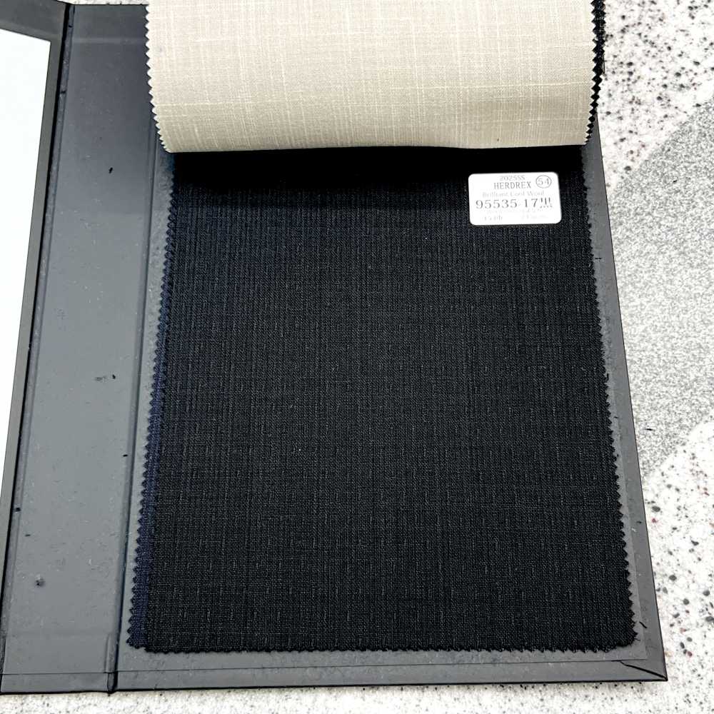 95535-17 25SSHERDREX [Brillante Y Genial] Raya De Sombra Brillante Y Genial En Negro[Textil] Compañía Kunishima Co., Ltd.