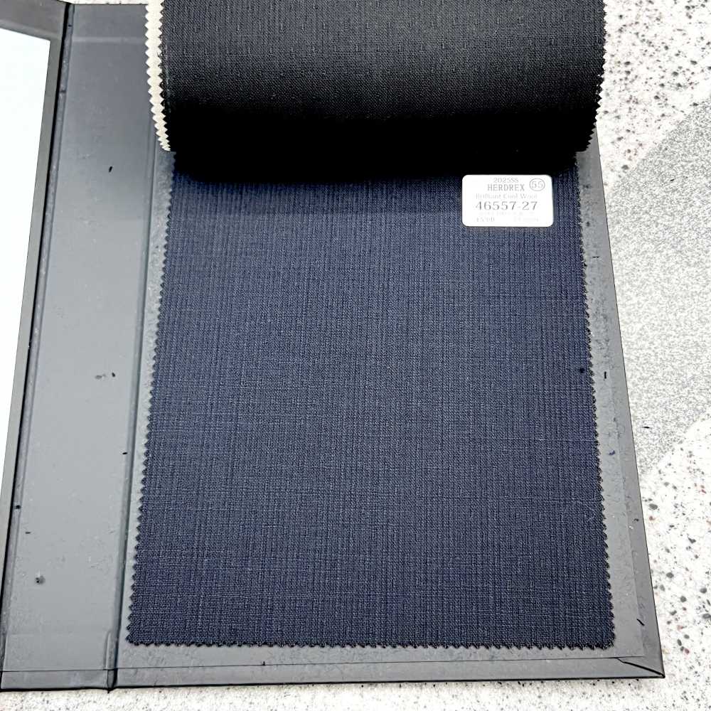 46557-27 25SSHERDREX [Brillante Y Genial] Raya De Sombra Azul Marino Brillante Y Genial[Textil] Compañía Kunishima Co., Ltd.