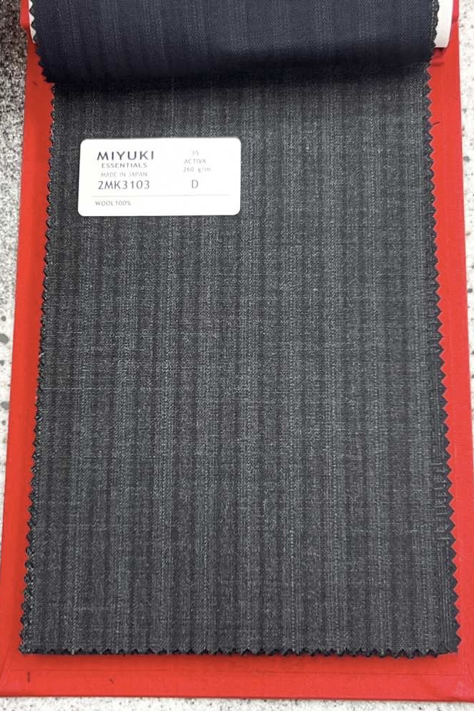 2MK3103 25SS MIYUKI Textil ACTIVA Gris Cielo Carbón Petite Fábricas De Lana Miyuki