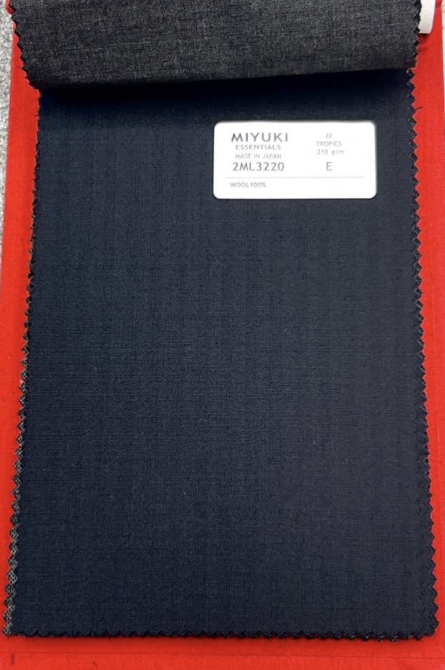 2ML3220 Patrón De Tejido Textil TROPICS ESSENTIALS MIYUKI 25SS Fábricas De Lana Miyuki