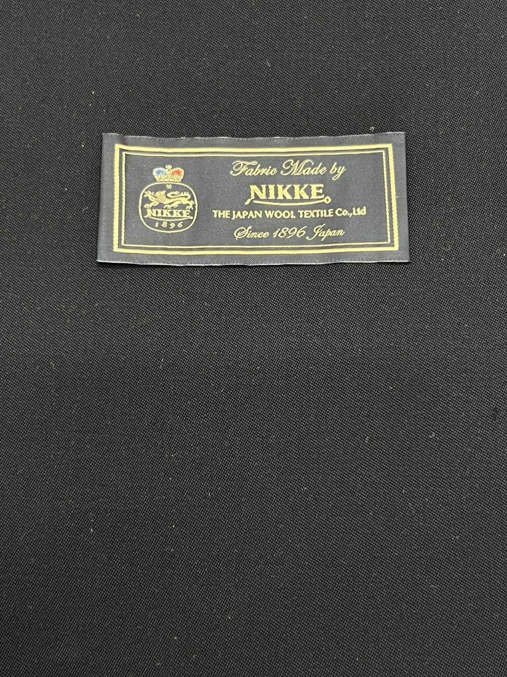 896S8603H NIKKE Imperial Black Sin Patrón Hilo Simple 180 Hilo Simple[Textil] Níquel