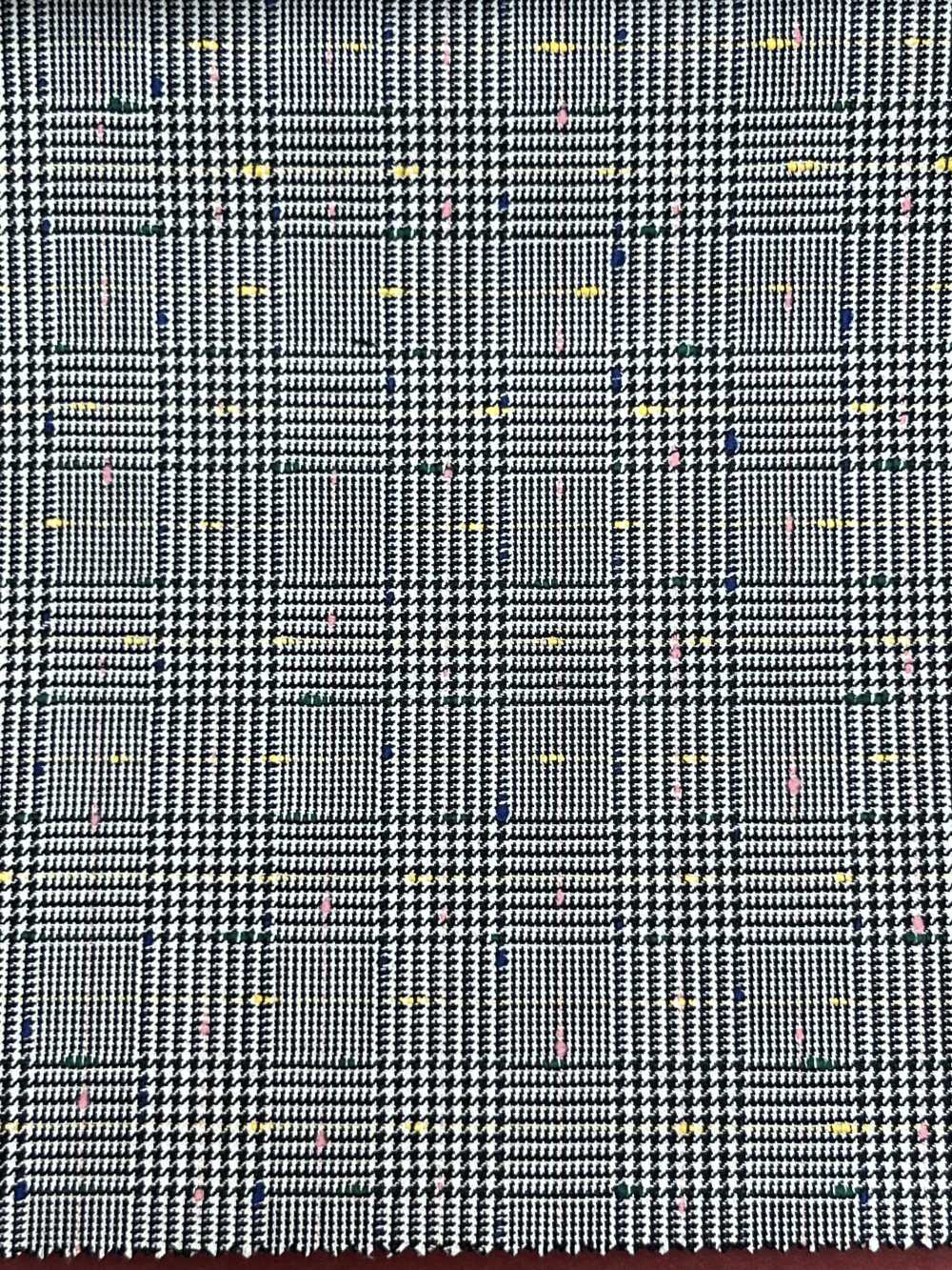 T13360-012 NIKKE DESIGN Cuadros Glen Grises[Textil] Níquel