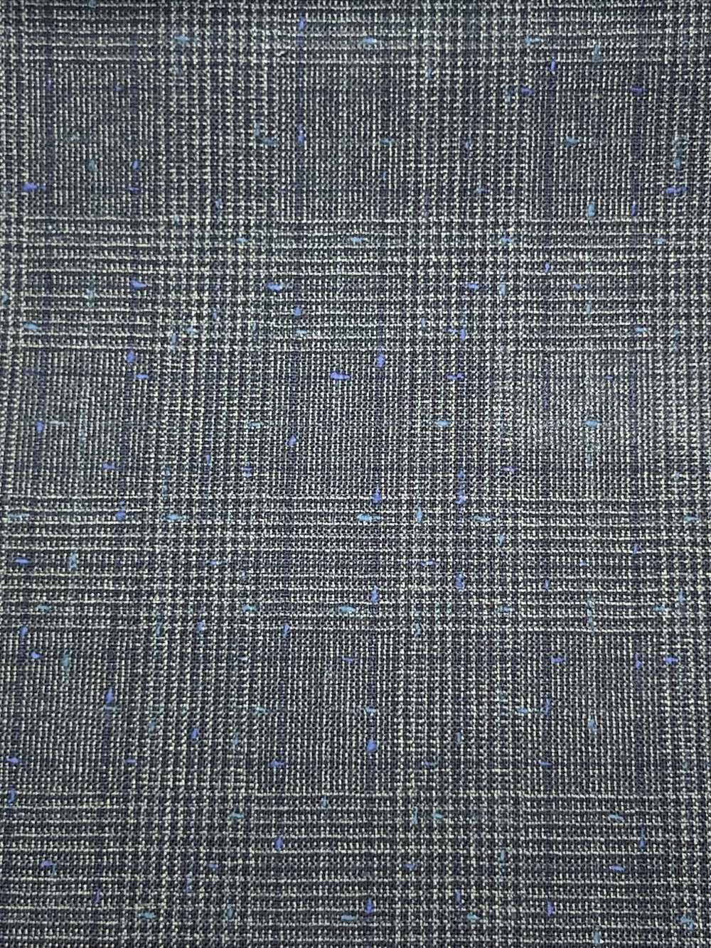 T13358-038 NIKKE DESIGN Cuadros Glen Azul Marino[Textil] Níquel