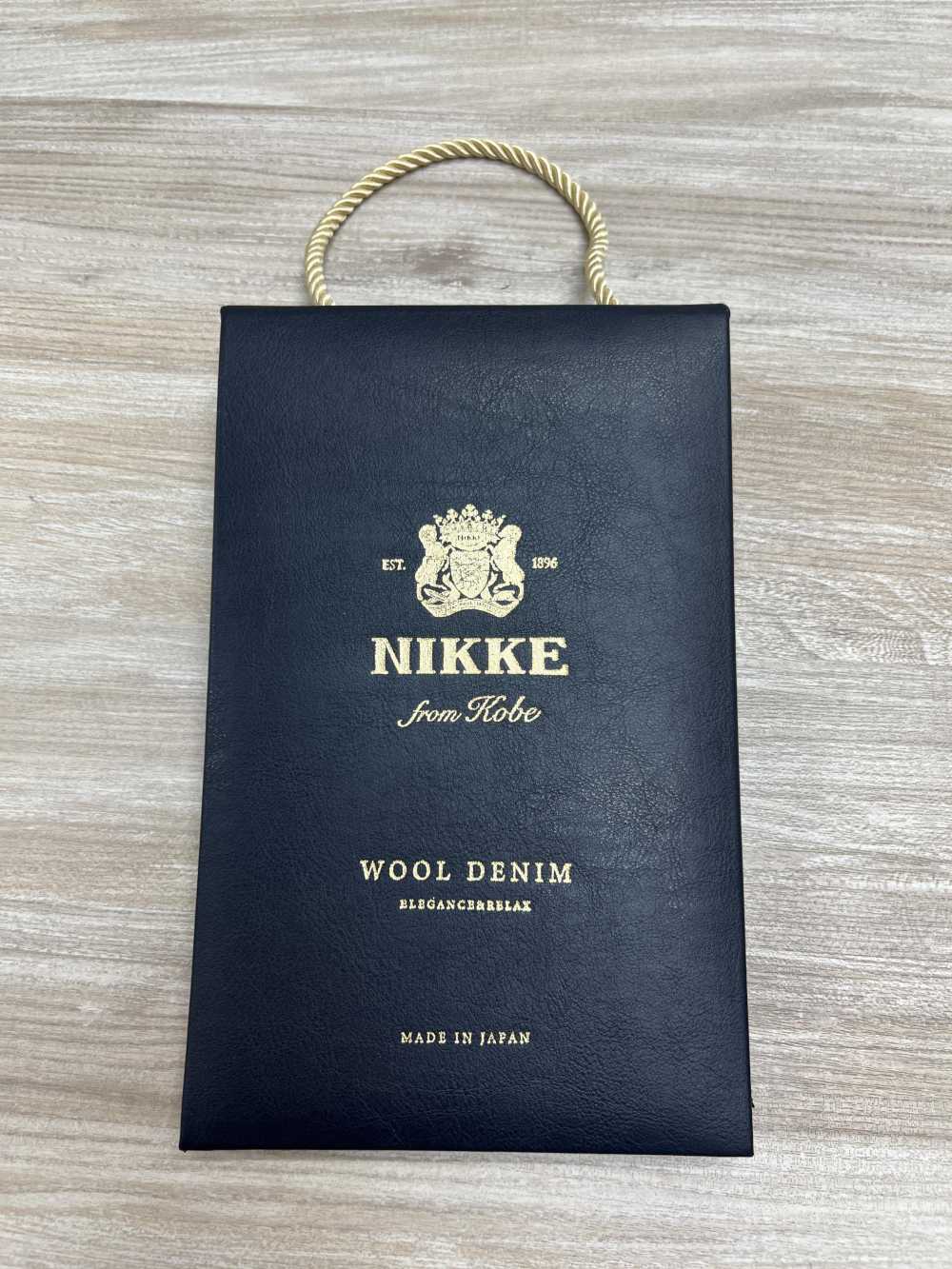 WOOL DENIM Catálogo Estándar De La Colección Original NIKKE Libro De Lana Y Mezclilla[Tarjeta De Muestra] Níquel