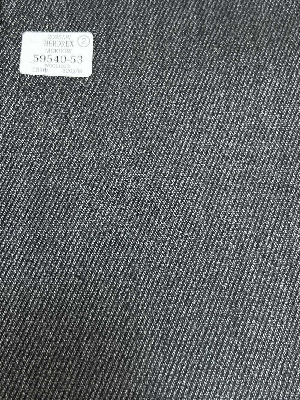 59540-53 25AW HERDREX [MOKUORI] Mokuori Kersey Twill Desodorante De Lana[Textil] Compañía Kunishima Co., Ltd.