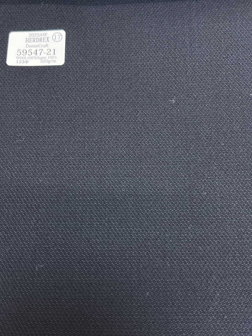 59547-21 25AW HERDREX [Dense Craft] Dense Craft Azul Marino[Textil] Compañía Kunishima Co., Ltd.