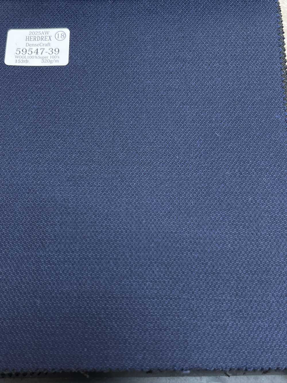 59547-39 25AW HERDREX [Dense Craft] Azul Dense Craft[Textil] Compañía Kunishima Co., Ltd.