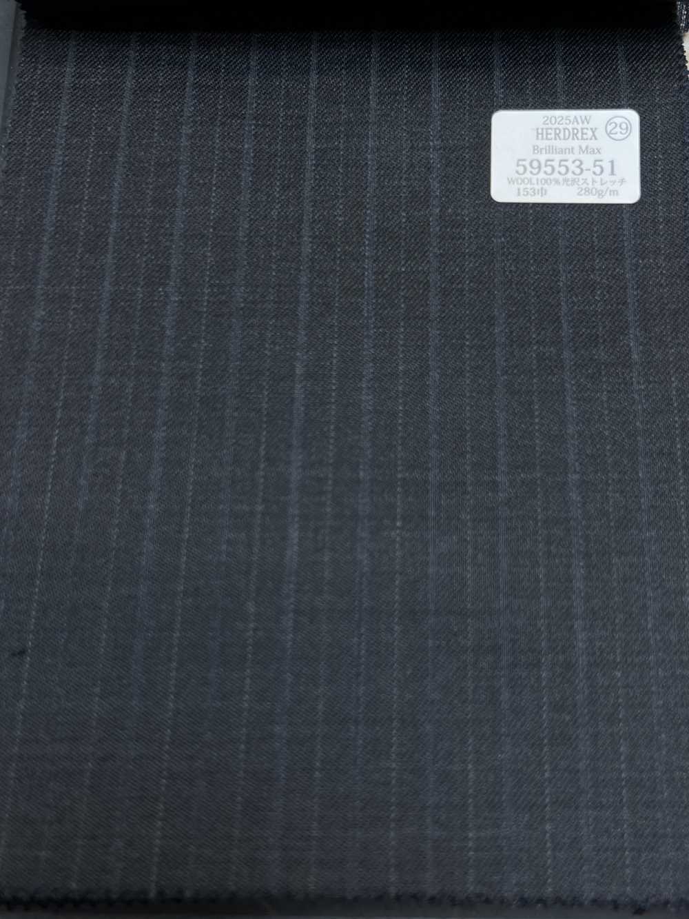 59553-51 25AW HERDREX [Brilliant Max] Brilliant Max Gris Cielo Carbón Raya Alternativa[Textil] Compañía Kunishima Co., Ltd.