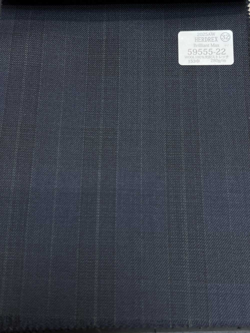 59555-22 25AW HERDREX [Brilliant Max] Cuadros Azul Marino Brilliant Max[Textil] Compañía Kunishima Co., Ltd.