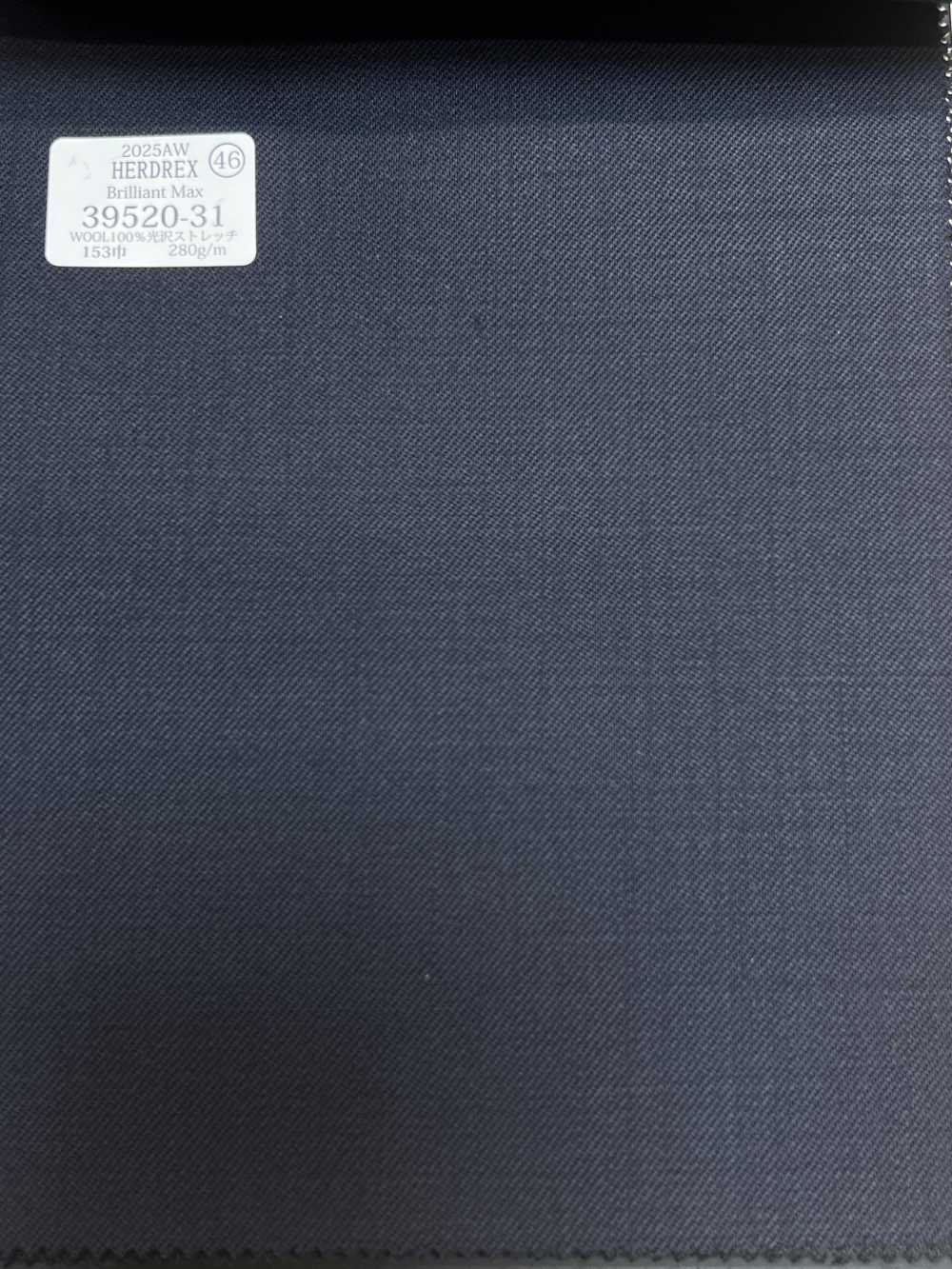 39520-31 25AW HERDREX [Brilliant Max] Brilliant Max Navy Sin Patrón[Textil] Compañía Kunishima Co., Ltd.