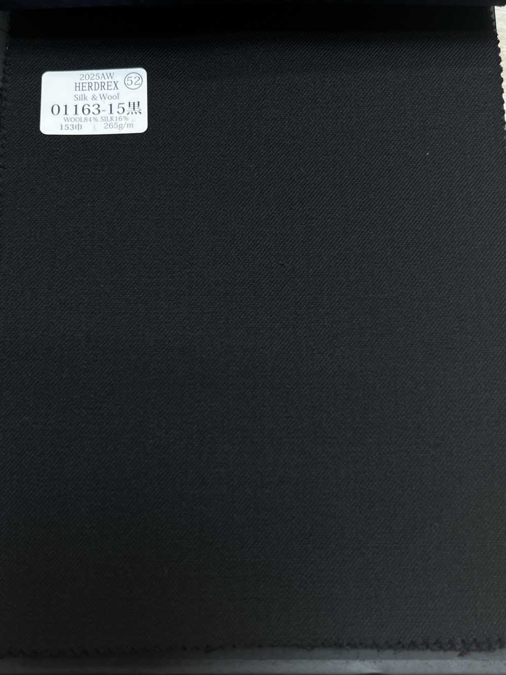 01163-15 25AW HERDREX [Seda Y Lana] Seda Y Lana Sin Patrón[Textil] Compañía Kunishima Co., Ltd.