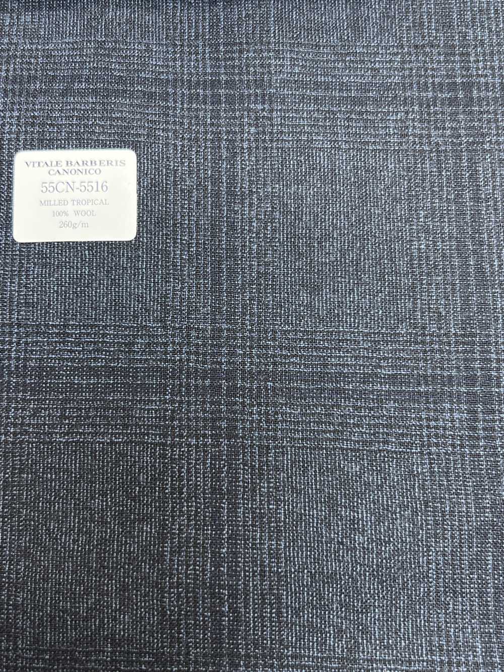 55CN5516 CANONICO MILLED TROPICAL Azul Marino Glen Check[Textil] CANÓNICO