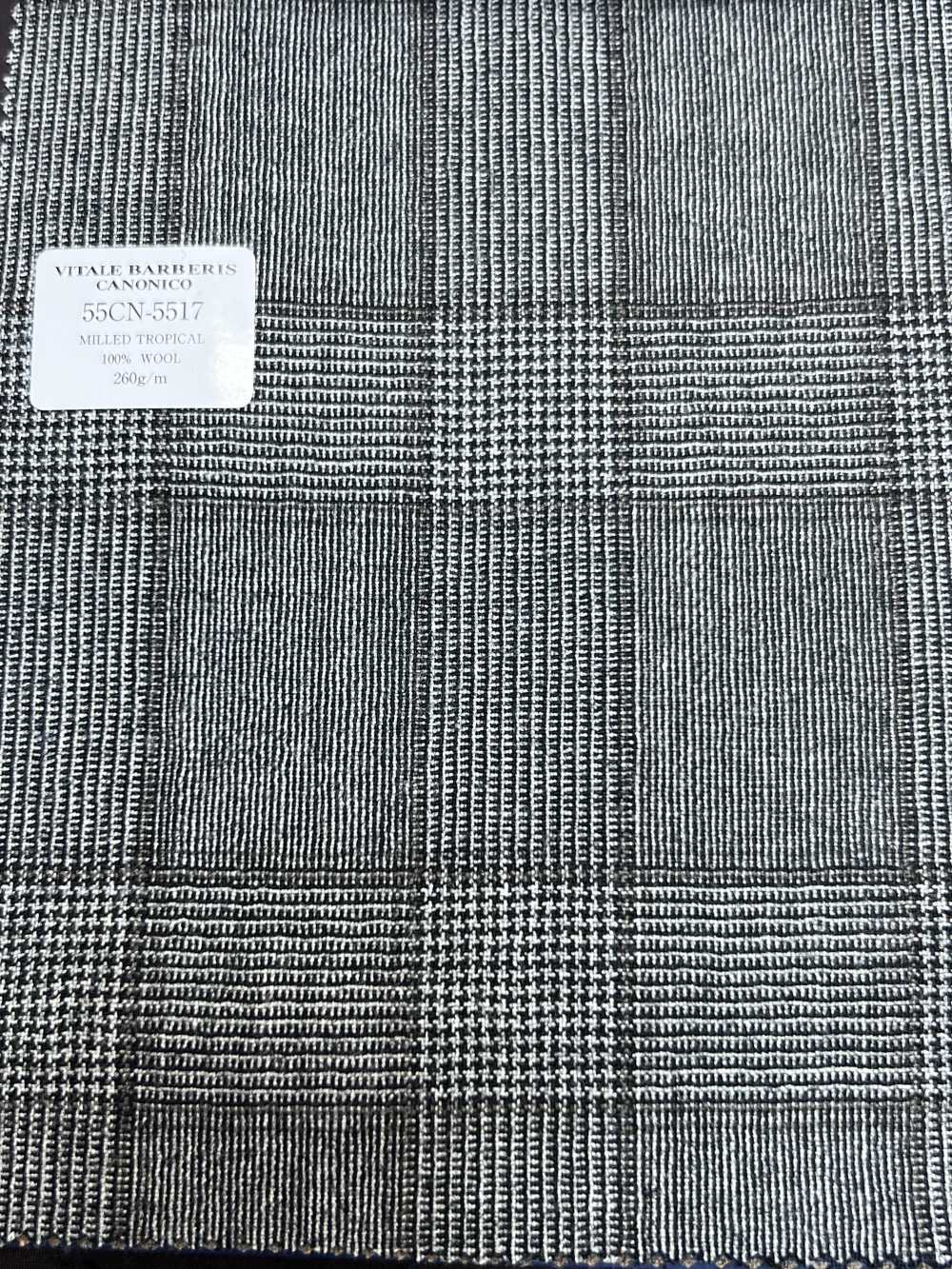 55CN5517 CANONICO MILLED TROPICAL Gris Glen Check[Textil] CANÓNICO