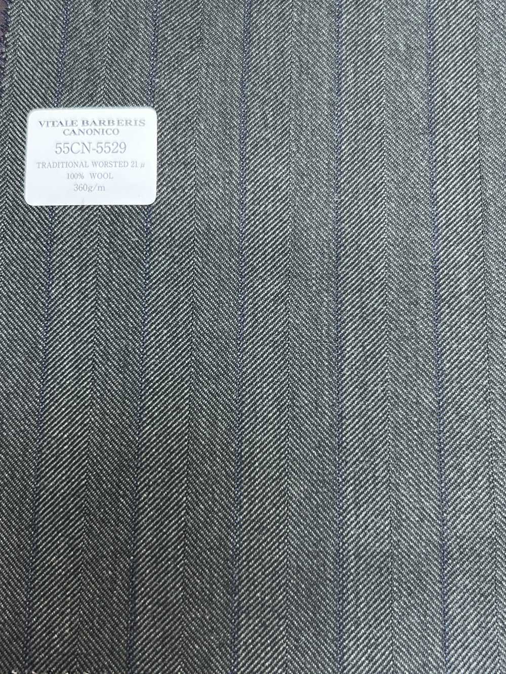 55CN5529 CANONICO TRADITIONAL WORSTED 21μ Raya Verde Oscuro[Textil] CANÓNICO