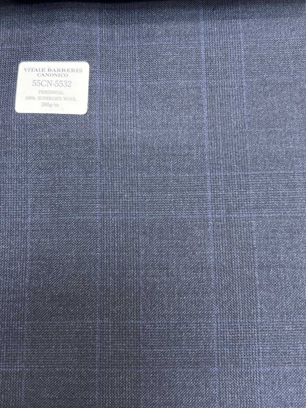 55CN5532 CANONICO PERENNIAL SUPER110'S Azul Marino Glen Check[Textil] CANÓNICO