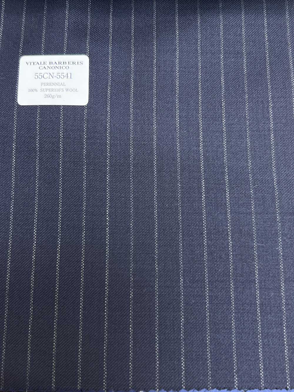 55CN5541 CANONICO PERENNIAL SUPER110'S Raya Azul Marino[Textil] CANÓNICO