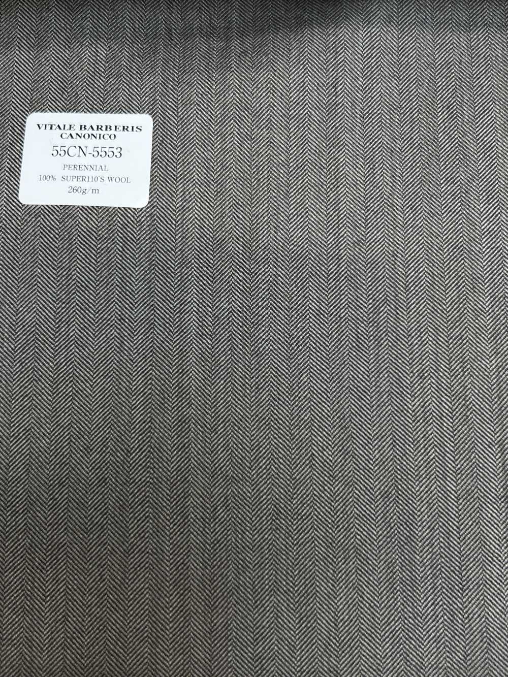55CN5553 CANONICO PERENNIAL SUPER110'S Gris Claro Espiga[Textil] CANÓNICO