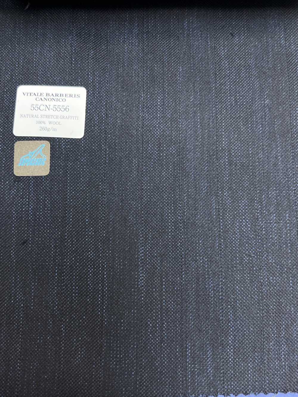 55CN5556 CANONICO NATURAL STRETCH GRAFFITTI, Azul Oscuro, Estilo Melange[Textil] CANÓNICO