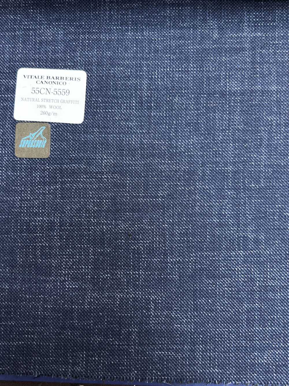 55CN5559 CANONICO NATURAL STRETCH GRAFFITTI Azul Melange[Textil] CANÓNICO