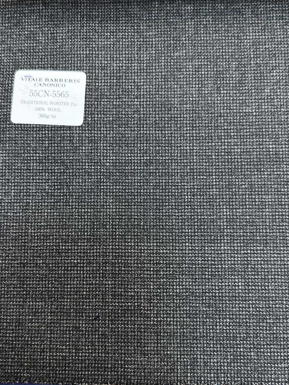 55CN5565 CANONICO TRADITIONAL WORSTED 21μ Gris Micro Check[Textil] CANÓNICO