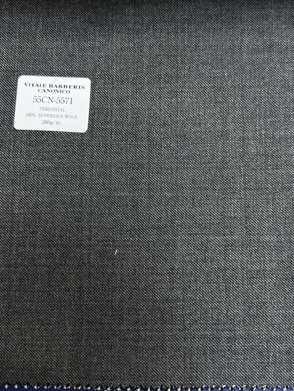 55CN5571 CANONICO PERENNIAL SUPER110'S Gris Sin Patrón[Textil] CANÓNICO