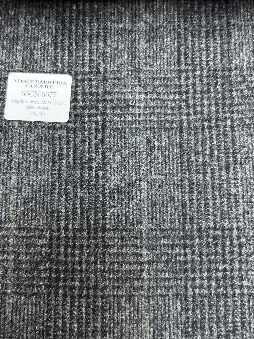 55CN5577 FRANELA DE LANA ORIGINAL CANONICO GRIS A CUADROS GLEN[Textil] CANÓNICO