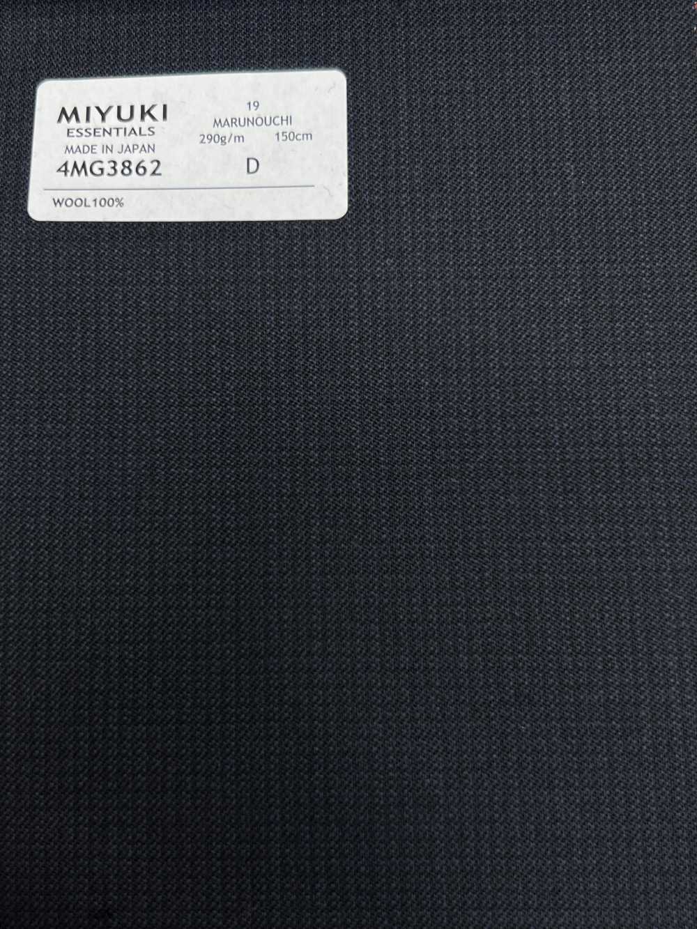 4MG3862 25AW MARUNOUCHI Check Navy[Textil] Fábricas De Lana Miyuki