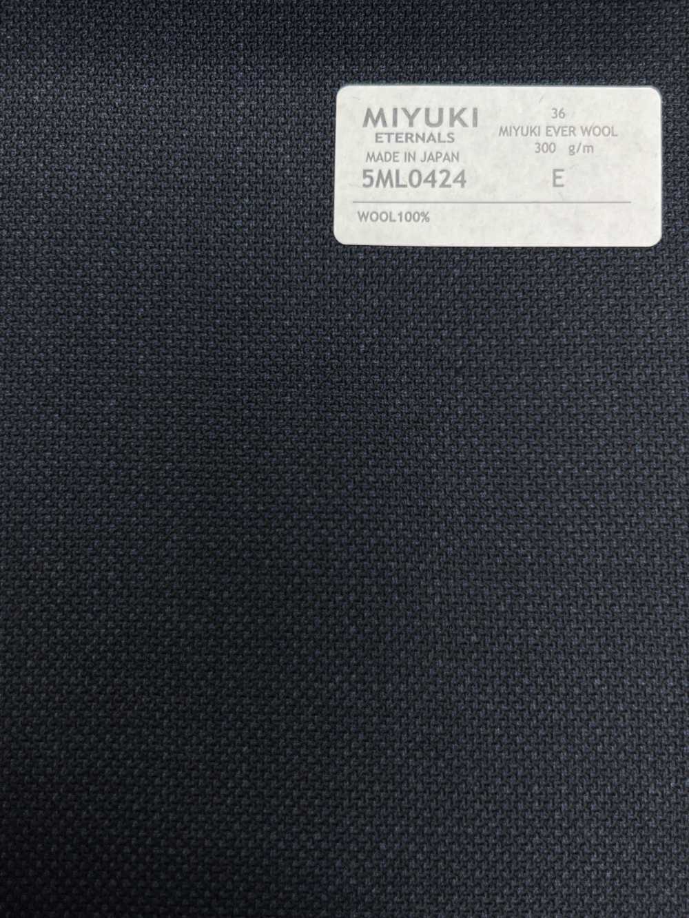 5ML0424 MIYUKI EVER WOOL Nacimiento Ojo Azul Marino[Textil] Fábricas De Lana Miyuki