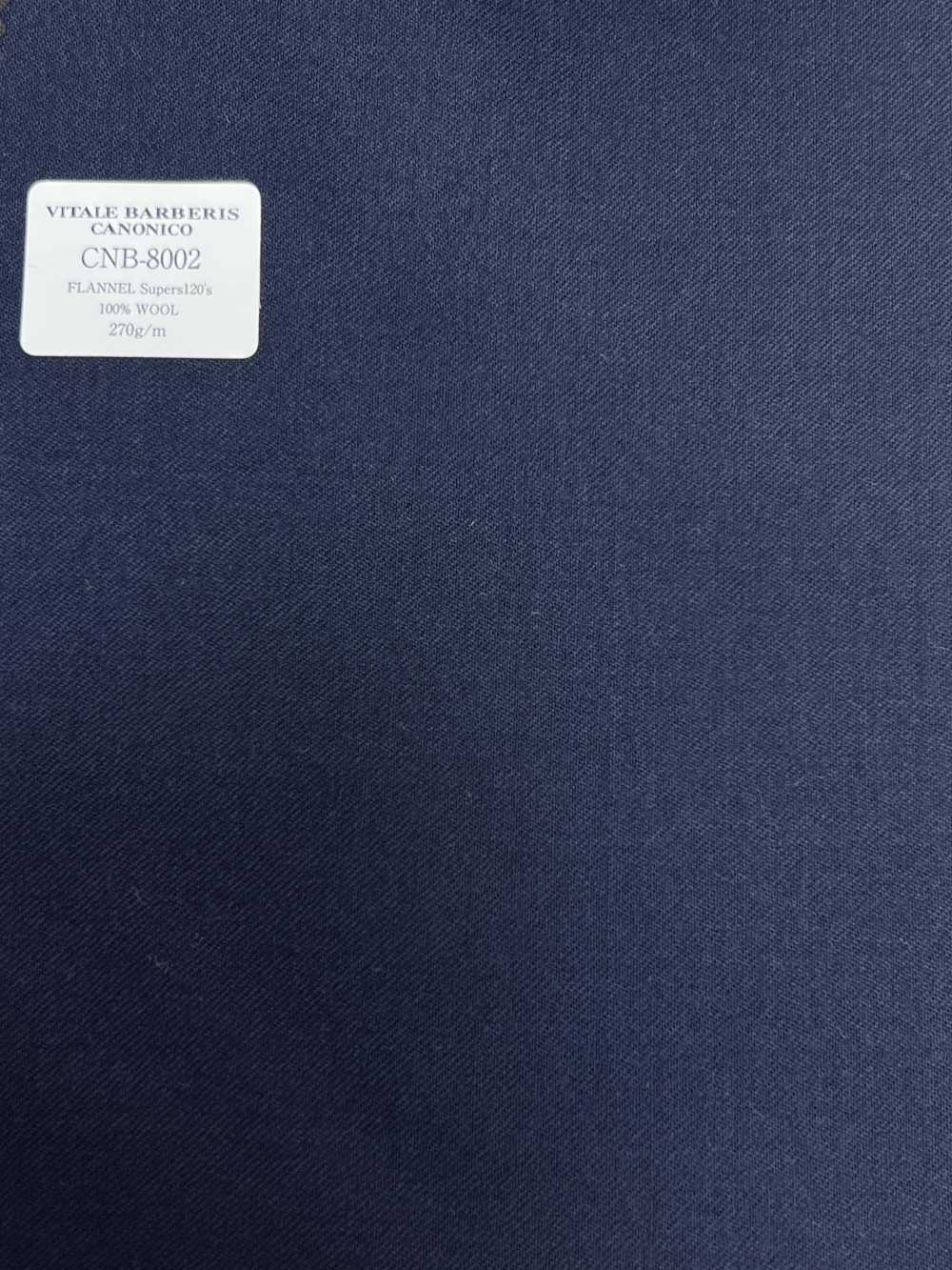 CNB8002 CANONICO Franela Estándar Super 120's Azul Marino Sin Patrón[Textil] CANÓNICO