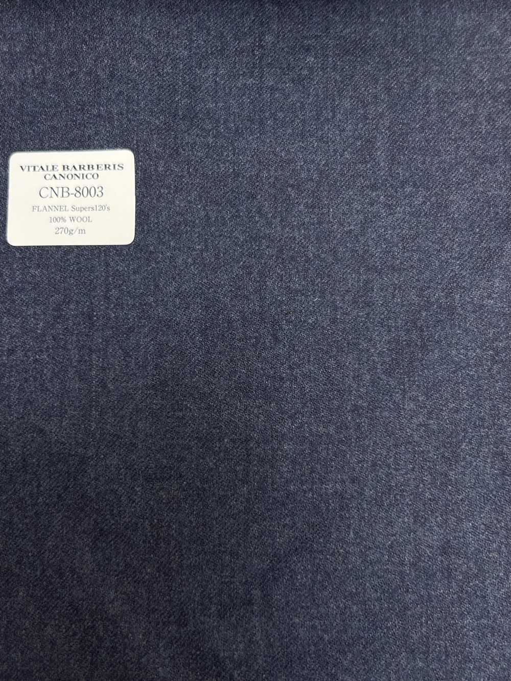 CNB8003 CANONICO Franela Estándar Super 120's Azul Sin Patrón[Textil] CANÓNICO
