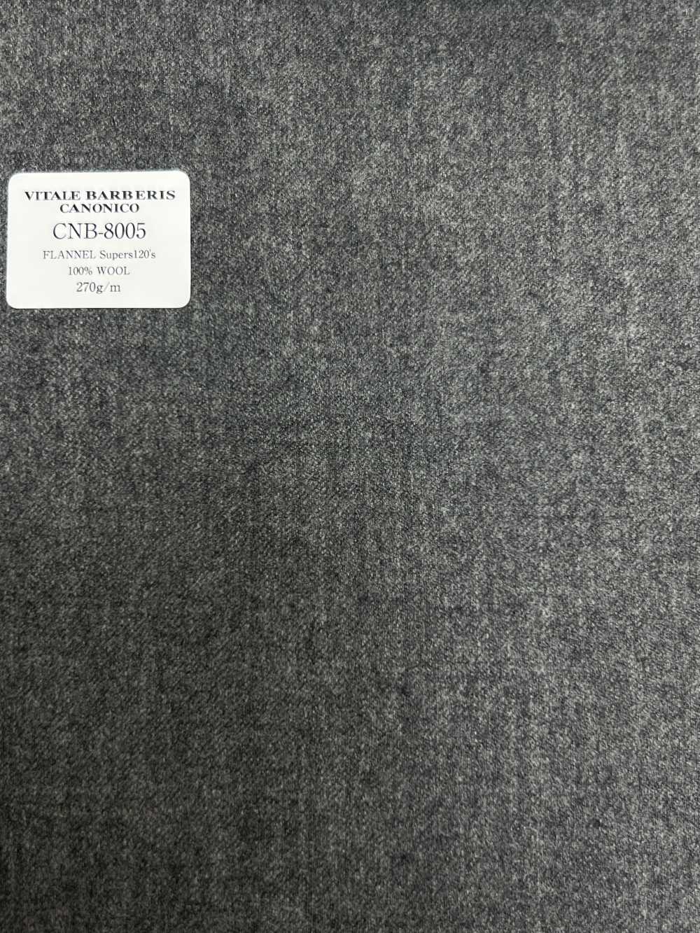 CNB8005 CANONICO Franela Estándar Super 120 Mediana Sin Patrón[Textil] CANÓNICO