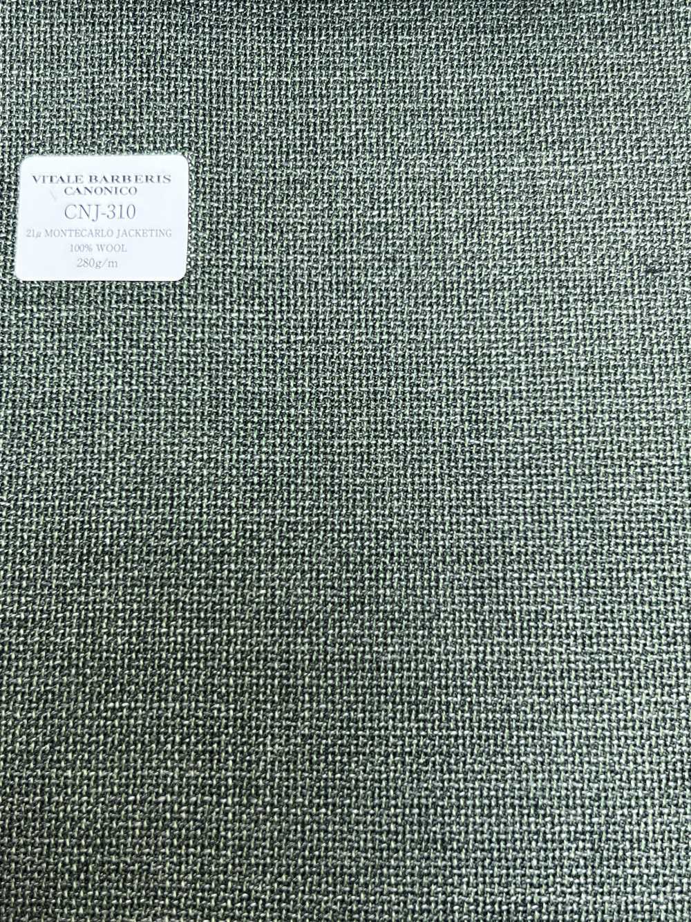 CNJ310 Chaqueta CANONICO Standard 21μ Montecarlo, Hopsack, Lisa, Sin Patrón[Textil] CANÓNICO