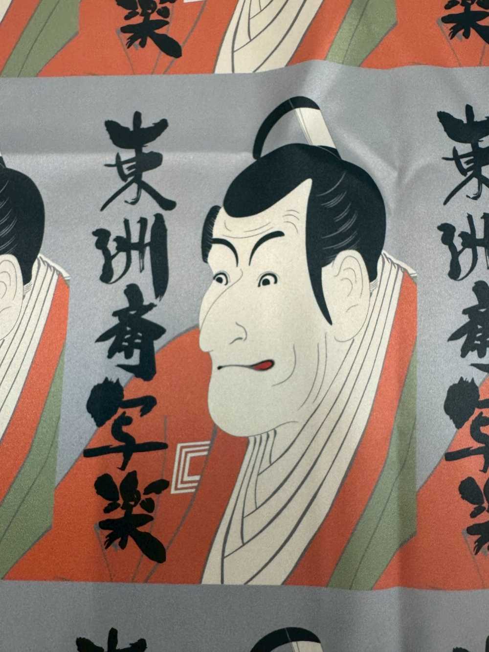 TPS2002 Forro Con Estampado Sharaku De Toshusai, Patrón Repetido[Recubrimiento]