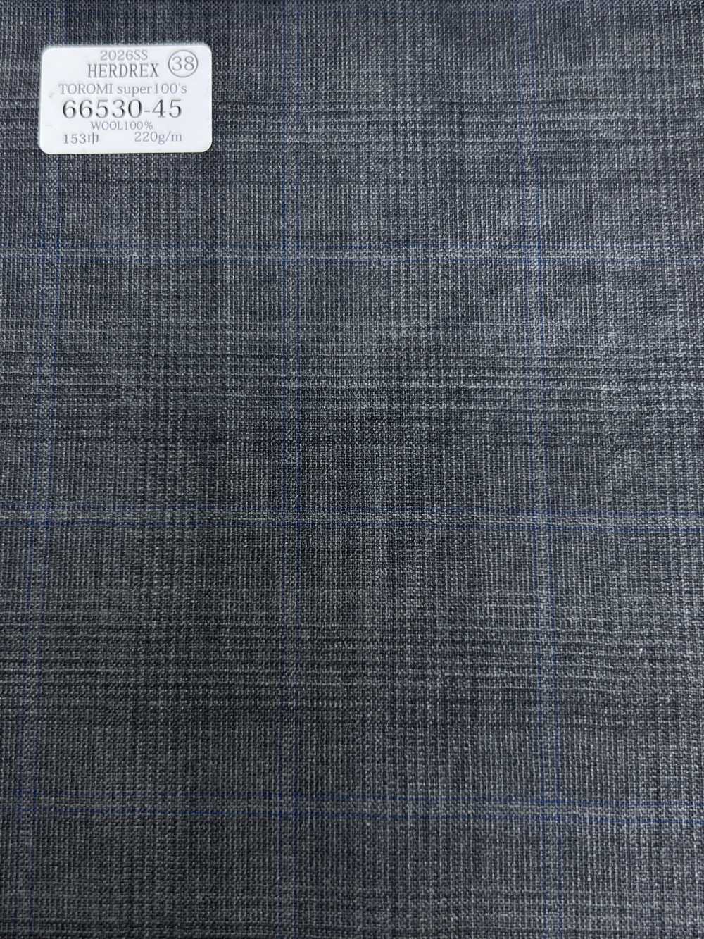 66530-45 26SS HERDREX [TOROMI Super100's] Toromi Super 100[Textil] Compañía Kunishima Co., Ltd.